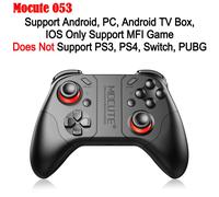 Gamepad Trigger Pubg Controller Mobile Bluetooth Joystick Pour Téléphone Android Pc Smart Tv Box Game Pad Control Téléphone Portable Sans Fil, Mocute 053- Chine
