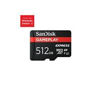 GamePlay - Carte mémoire flash - 512 Go - UHS-I U3 - microSDXC UHS-I