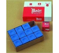 GamePoint Original USA Master Lot de 12 craies de Billard Bleu
