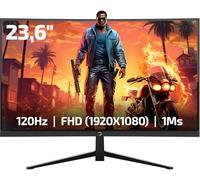 GamePower Écran gaming Vivid F10 23,6" incurvé 120Hz 1ms Full HD 1080P HDR FreeSync G-Sync