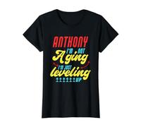 Gamer Anthony I'm Not Aging Funny Anthony Birthday T-Shirt Graphique avec Valeur