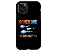 Gamer Dad Since My Kid Was A Pixel Drôle Inapproprié Adulte Coque pour iPhone 11 Pro