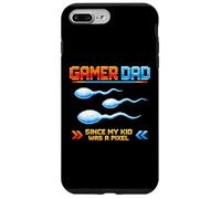 Gamer Dad Since My Kid Was A Pixel Drôle Inapproprié Adulte Coque pour iPhone 7 Plus/8 Plus