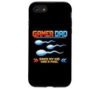 Gamer Dad Since My Kid Was A Pixel Drôle Inapproprié Adulte Coque pour iPhone SE (2020) / 7/8