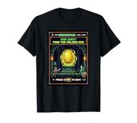 Gamer Easter Side Quest Find The Golden Egg Retro Gaming T-Shirt