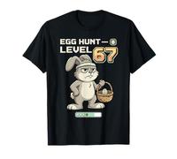 Gamer Egg Hunt Level 67 Jeu vidéo Lapin Pâques T-Shirt