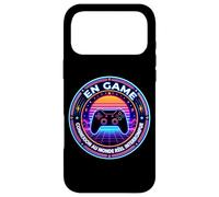 Gamer en Game Connexion Monde réel Perdue Homme ado Gaming Coque pour iPhone 17 Pro Max