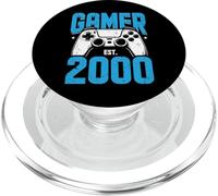 Gamer Estimé 2000 26e Anniversaire Jeu Vidéo Homme Femme PopSockets PopGrip pour MagSafe