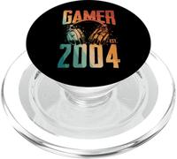 Gamer Estimé 2004 22ème Anniversaire Jeu vidéo Homme Femme PopSockets PopGrip pour MagSafe