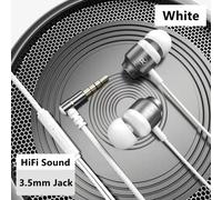 Gamer filaire casque de jeu filaire écouteur métal HiFi basse stéréo 3.5mm écouteur écouteurs pour téléphone ordinateur Bleu