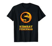 Gamer Fish Fishing Birthday Gifts Combat Fisherman T-Shirt