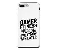 Gamer Fitness Sweat Maintenant Gagner Plus Tard l'entraînement de Jeu Coque pour iPhone 7 Plus/8 Plus