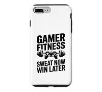 Gamer Fitness Sweat Maintenant Gagner Plus Tard l'entraînement de Jeu Coque pour iPhone 7 Plus/8 Plus