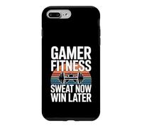 Gamer Fitness Sweat Maintenant Gagner Plus Tard l'entraînement de Jeu Coque pour iPhone 7 Plus/8 Plus