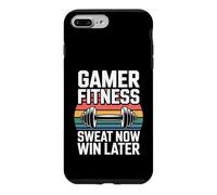 Gamer Fitness Sweat Maintenant Gagner Plus Tard l'entraînement de Jeu Coque pour iPhone 7 Plus/8 Plus