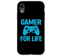 Gamer for Life Design Manette de Jeu rétro Coque pour iPhone XR