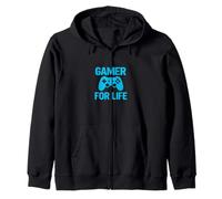 Gamer for Life Design Manette de Jeu rétro Sweat à Capuche