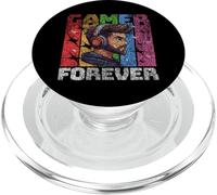 Gamer Forever - Casque coloré Design Vieilli PopSockets PopGrip pour MagSafe