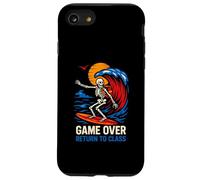 Gamer Game Over Return to Class Retro Boys First Day Coque pour iPhone SE (2020) / 7/8