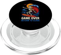 Gamer Game Over Return to Class Retro Boys First Day PopSockets PopGrip pour MagSafe