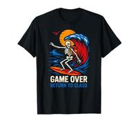 Gamer Game Over Return to Class Retro Boys First Day T-Shirt