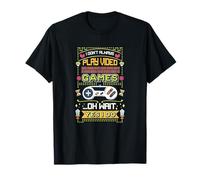 Gamer Gamepad Play Console Rétro Pixel Jeux Vidéo T-Shirt