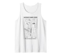 Gamer Gaming Figurine d'action Amusante Joueur de Jeu vidéo Débardeur