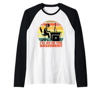 Gamer I'll Be in The Basement Gaming Game Addict Manche Raglan