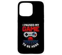 Gamer J'Ai Suspendu Mon Jeu pour être là Fun Boys Retourner à l'école Coque pour iPhone 15 Pro Max