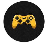 Gamer Jeux 1000 Pièces Puzzle Rond Puzzles Classiques Gamepad Puzzle Rond Décompression Jeu D'Intelligence Pièces Parfaitement Assorties Puzzle Adulte Intéressants Cadeau Unique 1000pcs (67.5x67.5cm