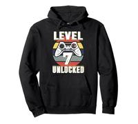 Gamer Level 7 Unlocked Video Game 7th Birthday Sweat à Capuche