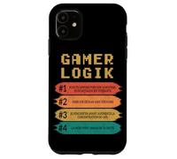 Gamer Logik Règles Drôles Jeux Vidéo PC Gaming Console Coque pour iPhone 11