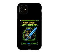 Gamer Main Quest 4e année quatrième année Rentrée Scolaire Coque pour iPhone 11