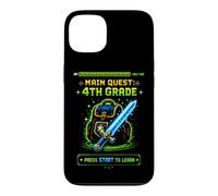 Gamer Main Quest 4e année quatrième année Rentrée Scolaire Coque pour iPhone 13