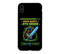 Gamer Main Quest 4e année quatrième année Rentrée Scolaire Coque pour iPhone XS Max