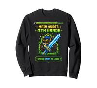 Gamer Main Quest 4e année quatrième année Rentrée Scolaire Sweatshirt