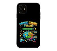 Gamer Mode TDAH Activé pour Neurodivergent Ado Enfant Coque pour iPhone 11