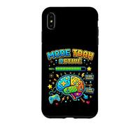 Gamer Mode TDAH Activé pour Neurodivergent Ado Enfant Coque pour iPhone XS Max