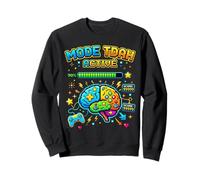 Gamer Mode TDAH Activé pour Neurodivergent Ado Enfant Sweatshirt
