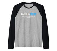 Gamer Mom Dont Make Me Pause My Game Mothers Day Gaming Moms Manche Raglan