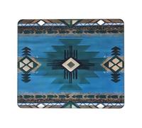 Gamer Mouse Pad Amérindien du Sud-Ouest Ethnique Indien Portable Mousepad Étanche Tapis De Souris pour Ordinateur Gaming Clavier 25X30Cm