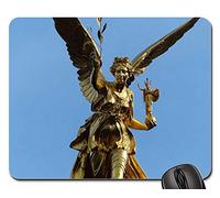 Gamer Mouse Pad, Ange De La Paix Monument De La Ville De Munich Ange Tapis De Souris Gamer Antidérapante Tapis De Souris De Jeu Confort Souris De Bureau pour Pc Professionnels Souris 25X30Cm
