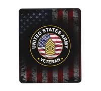 Gamer Mouse Pad, Commandant De L'Armée Américaine, Vétéran Tapis De Souris Résistant À Usure Tapis De Souris D'Ordinateur Stable Tapis Souris pour Bureau Joueurs Professionnels 25X30Cm