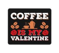 Gamer Mouse Pad, Le Café Est Mon Amour Souris De Bureau Moderne Gaming Mousepad Confort Tapis De Souris Gamer pour Ordinateur Joueurs Professionnels 25X30Cm