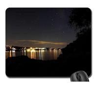 Gamer Mouse Pad, Pace Bend Park Austin Texas Prise De Vue De Nuit Paysage Mouse Pad Antidérapante Mousepad Moderne Tapis De Gaming pour Jeux Souris Professionnels 25X30Cm