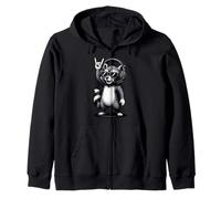 Gamer Nerd Geek Cadeau Drôle Rétro Raton Laveur Racoon Sweat à Capuche
