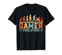Gamer pc gaming consoles jeux vidéo Vintage Évolution gamer T-Shirt