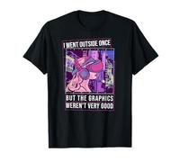 Gamer pc gaming jeux vidéo vaporwave VR HEADSET gamer T-Shirt