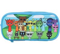 Gamer Pen Case,Trousse Crayon Grande Capacité Game Theme,Jeux Vidéo Cadeau Anniversaire,Sac À Crayons Stationnaire Pliable De Grande Capacité Pour Garçons À L¿École/Au Bureau