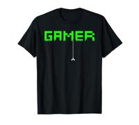 Gamer Pixel Old School Men Women Arcade Gaming Gift T-Shirt